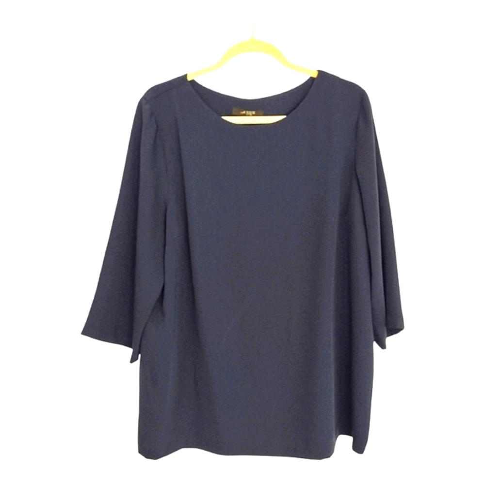J. Jill Wearever Collection Easy Care Blouse Size L